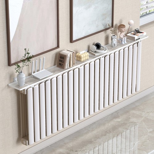 Space saving radiator shelf - space,