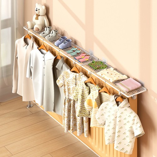 Heating pipe shelf iron - heating,