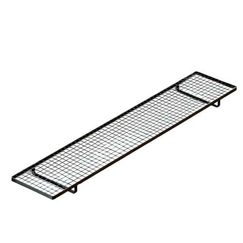 Heating pipe shelf iron rack - heating,